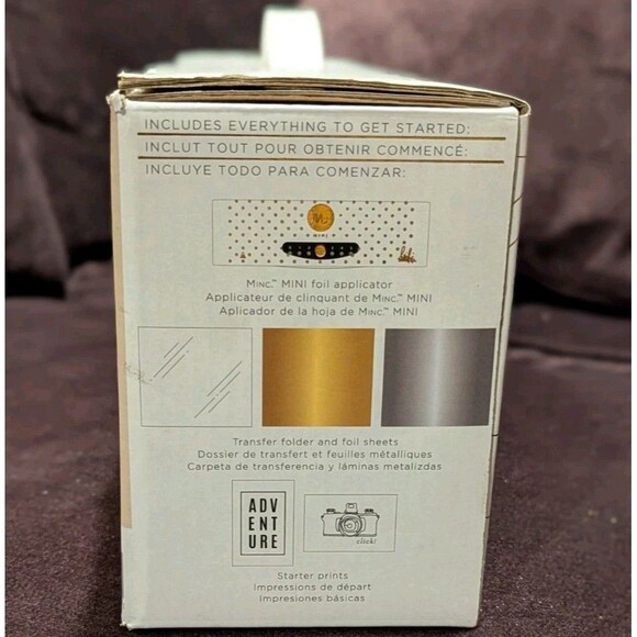 Heidi Swapp - The Minc Mini Foil Applicator  Machine & Laminator Starter Kit NIB - Picture 3 of 9